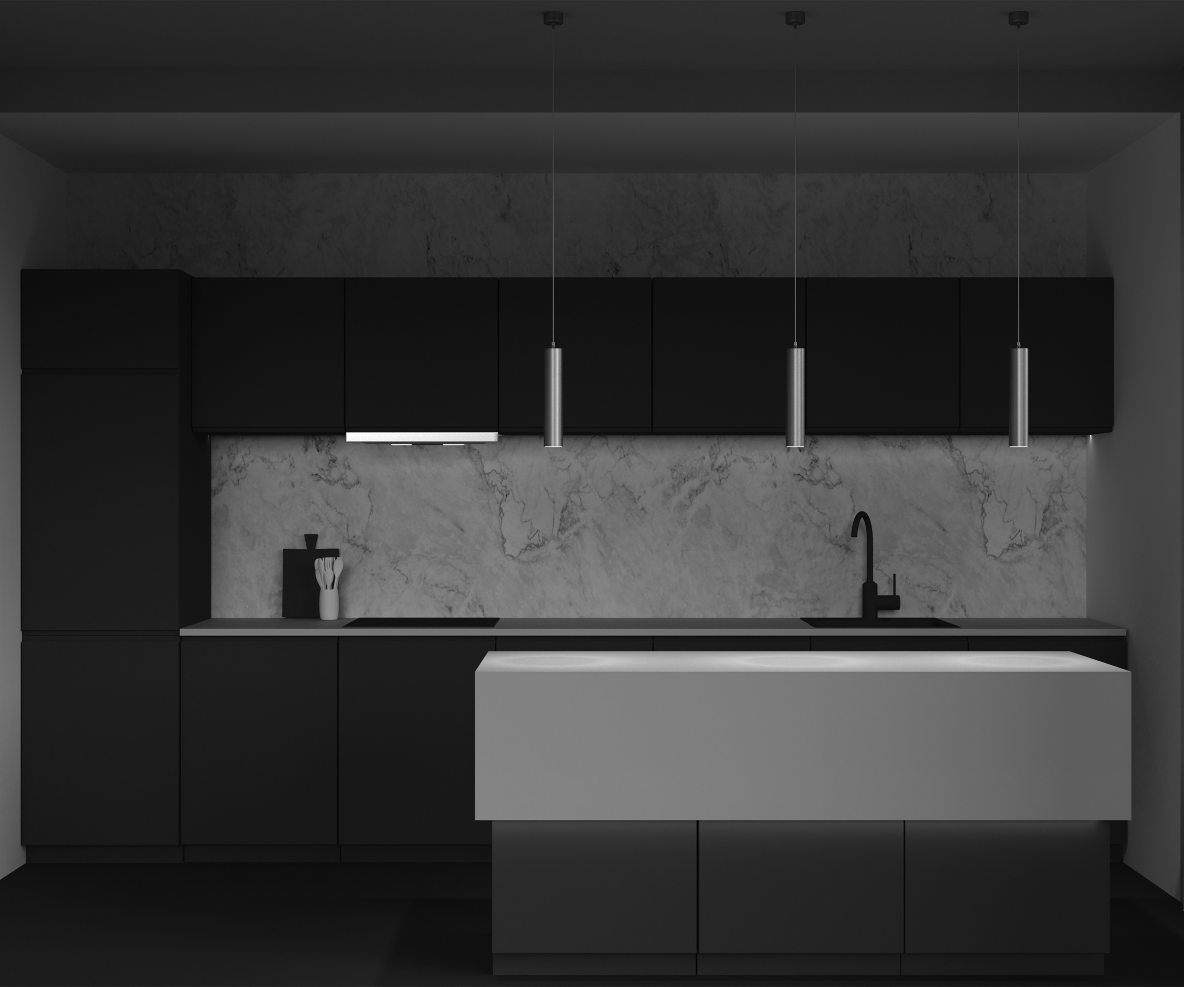 Дополнительная картинка Подвесной светильник Technical P075PL-01MG