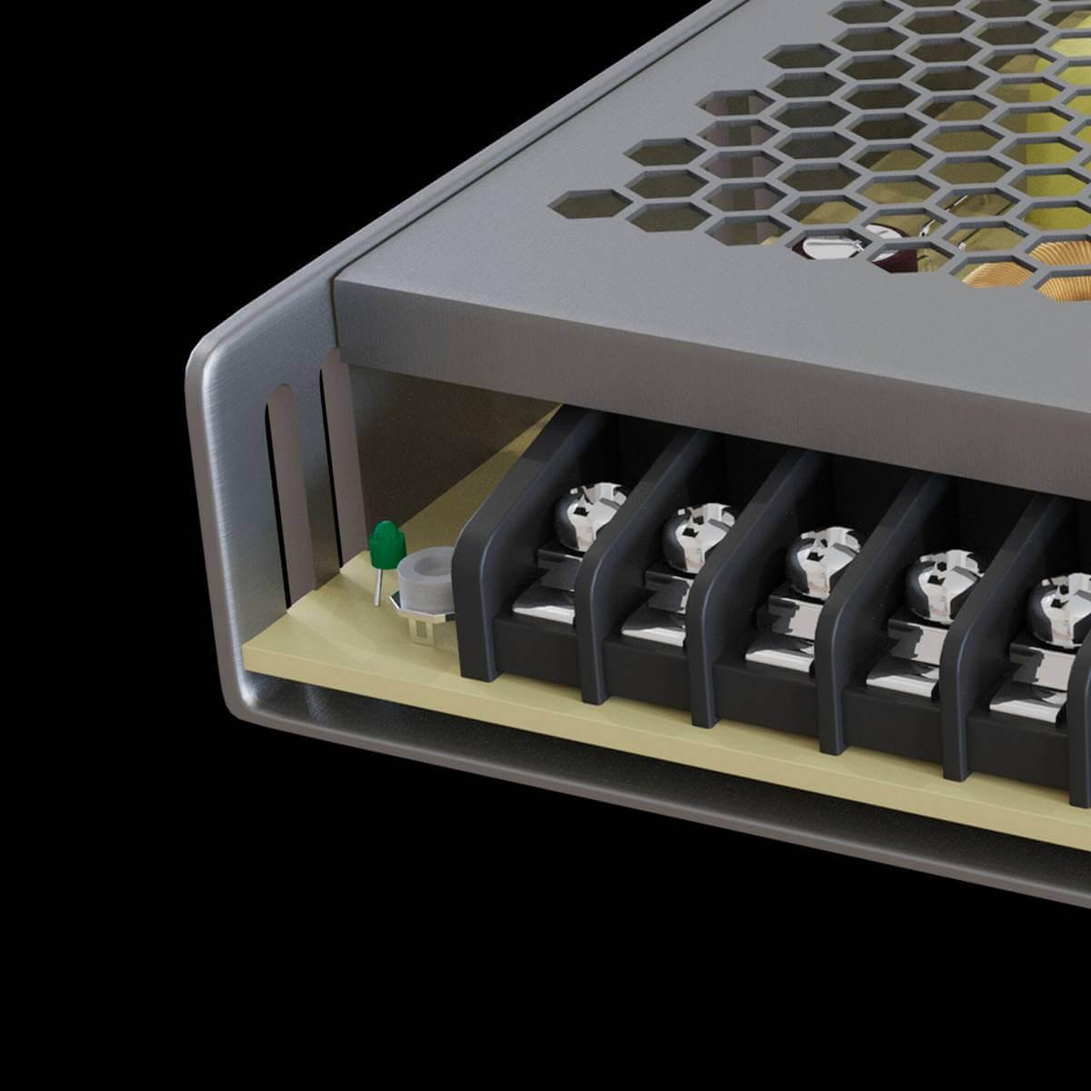 Дополнительная картинка Блок питания Maytoni Magnetic track system 48V 200W IP20 TRX004DR-200S