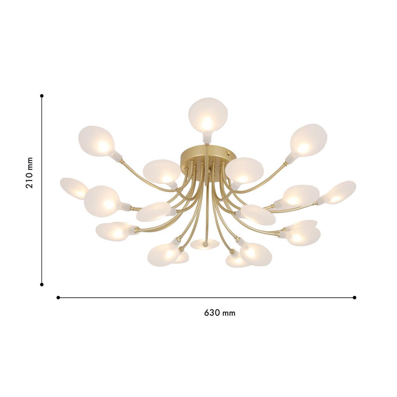 Дополнительная картинка Потолочная люстра Skein 4197-20C