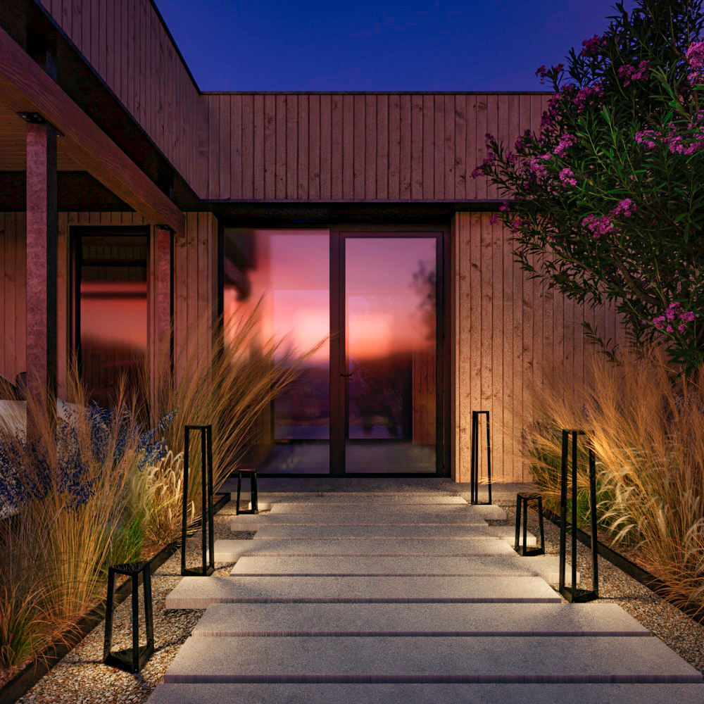 Дополнительная картинка Ландшафтный светильник Outdoor O466FL-L12B3K