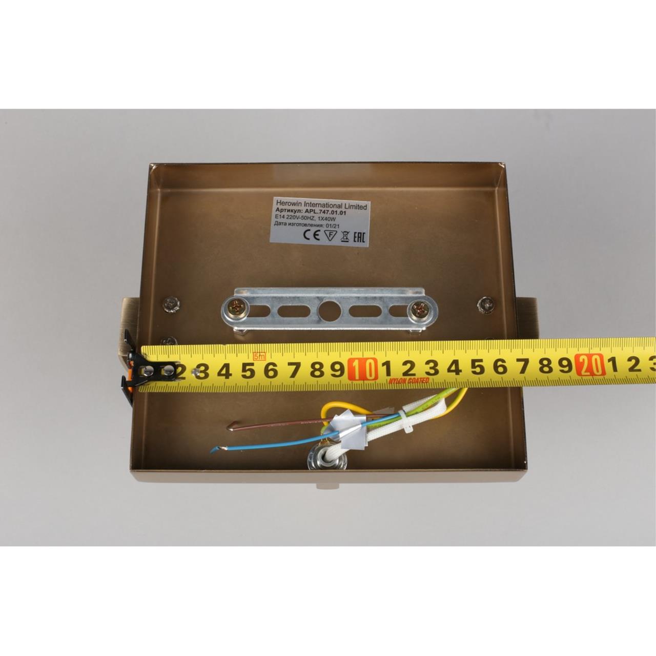 Картинка Настенный светильник Aployt Melisa APL.747.01.01