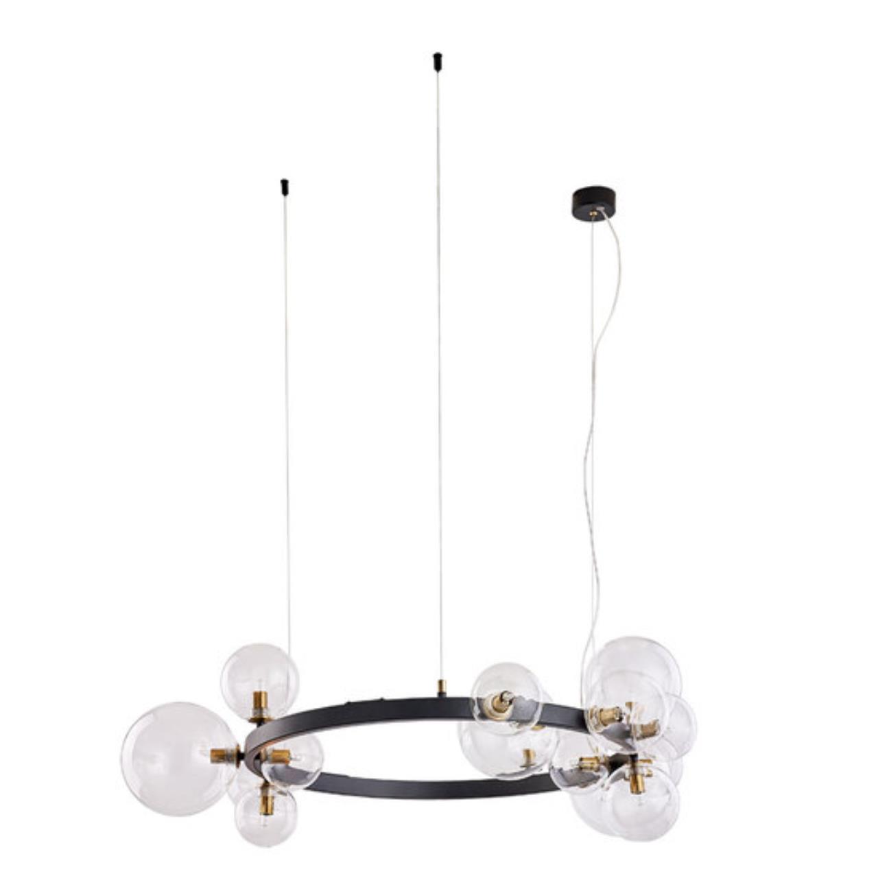 Картинка Подвесная люстра Arte Lamp Vincent A7790SP-15BK