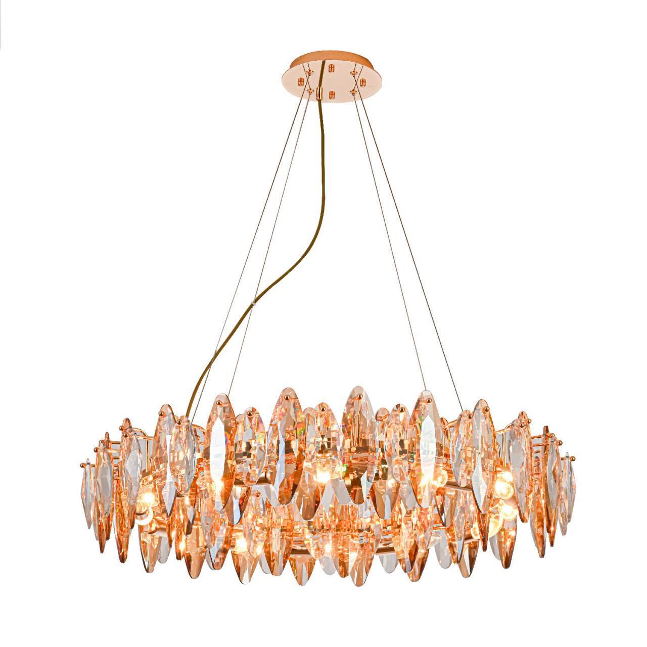 подвесная люстра glans favourite 4719-12p, доставка по Казахстану 