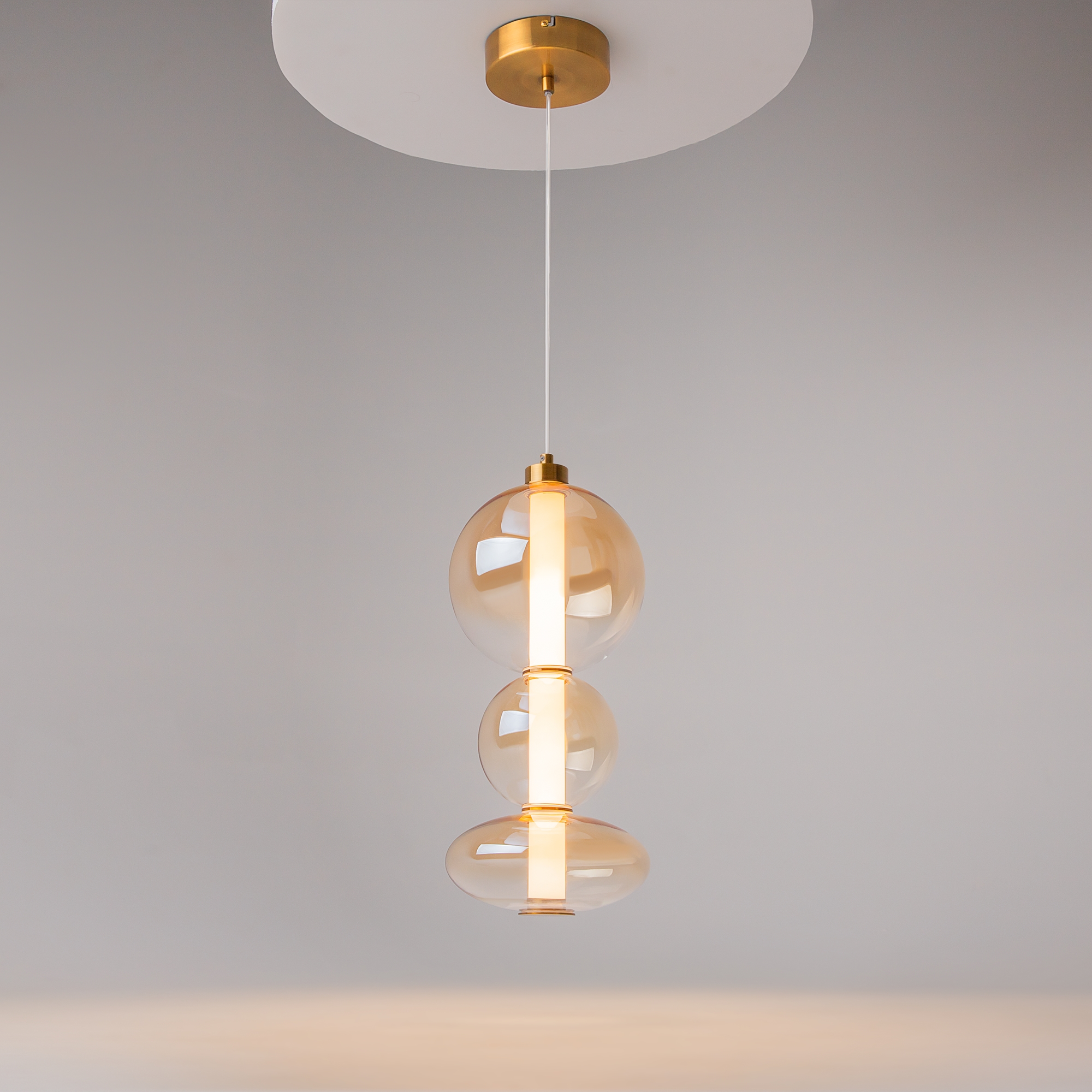 Дополнительная картинка Подвесной светильник Maytoni MOD307PL-L24BS3K