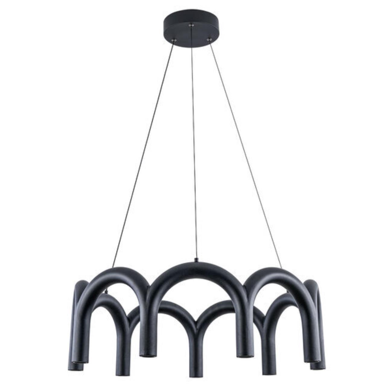 Дополнительная картинка Подвесная люстра Arte Lamp WARHOL A3258LM-45BK