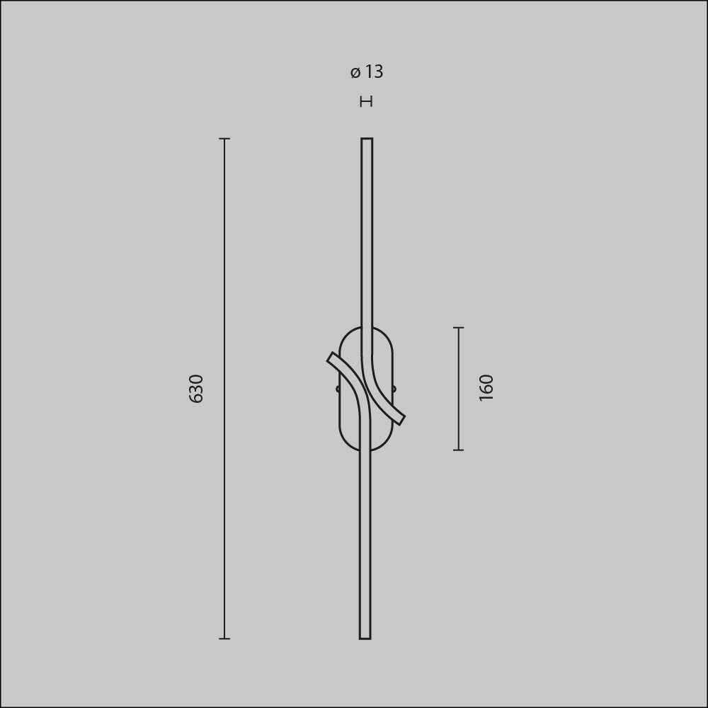 Картинка Настенный светильник Maytoni MOD256WL-L5BS3K3