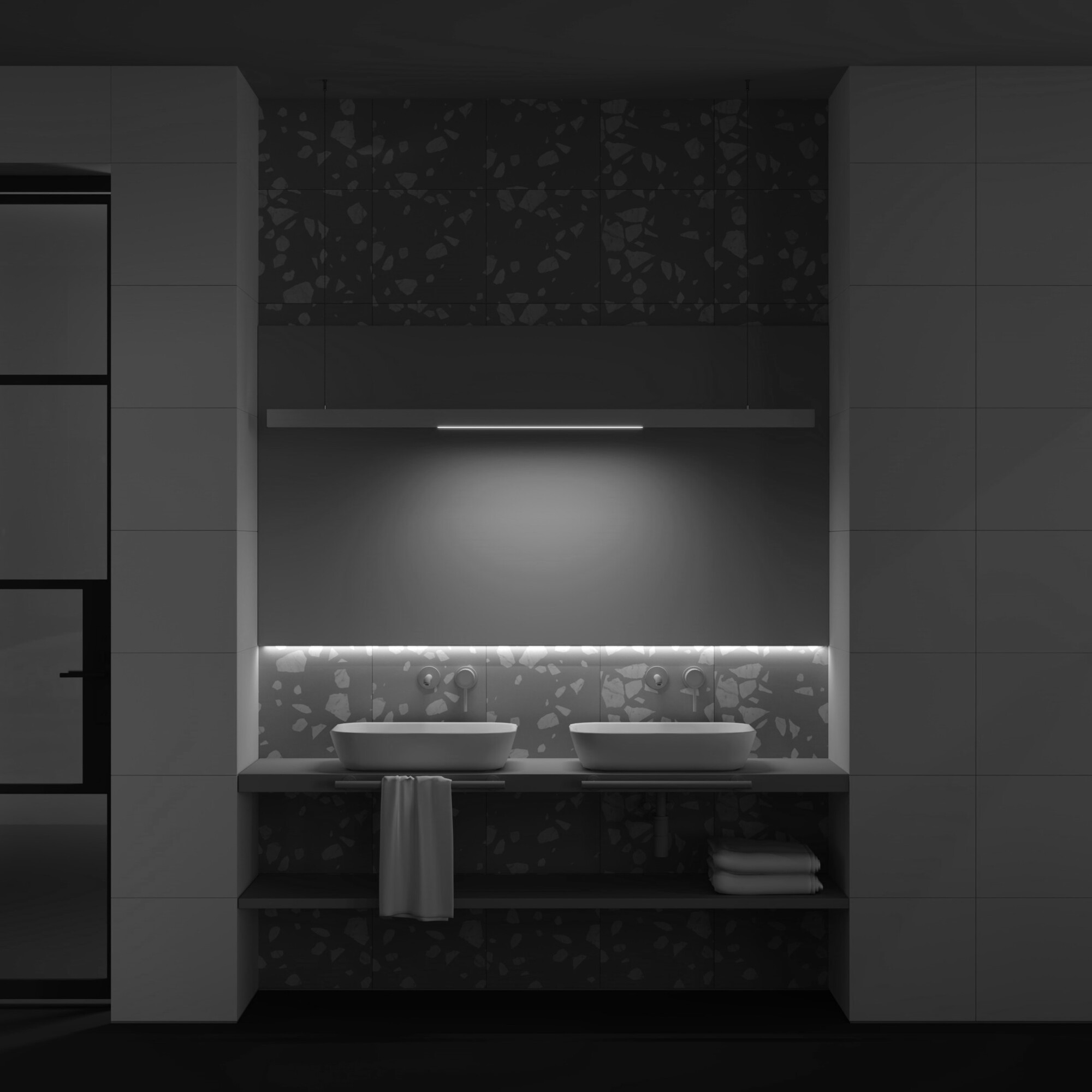 Дополнительная картинка Трековый светильник Technical TR030-2-24W4K-W