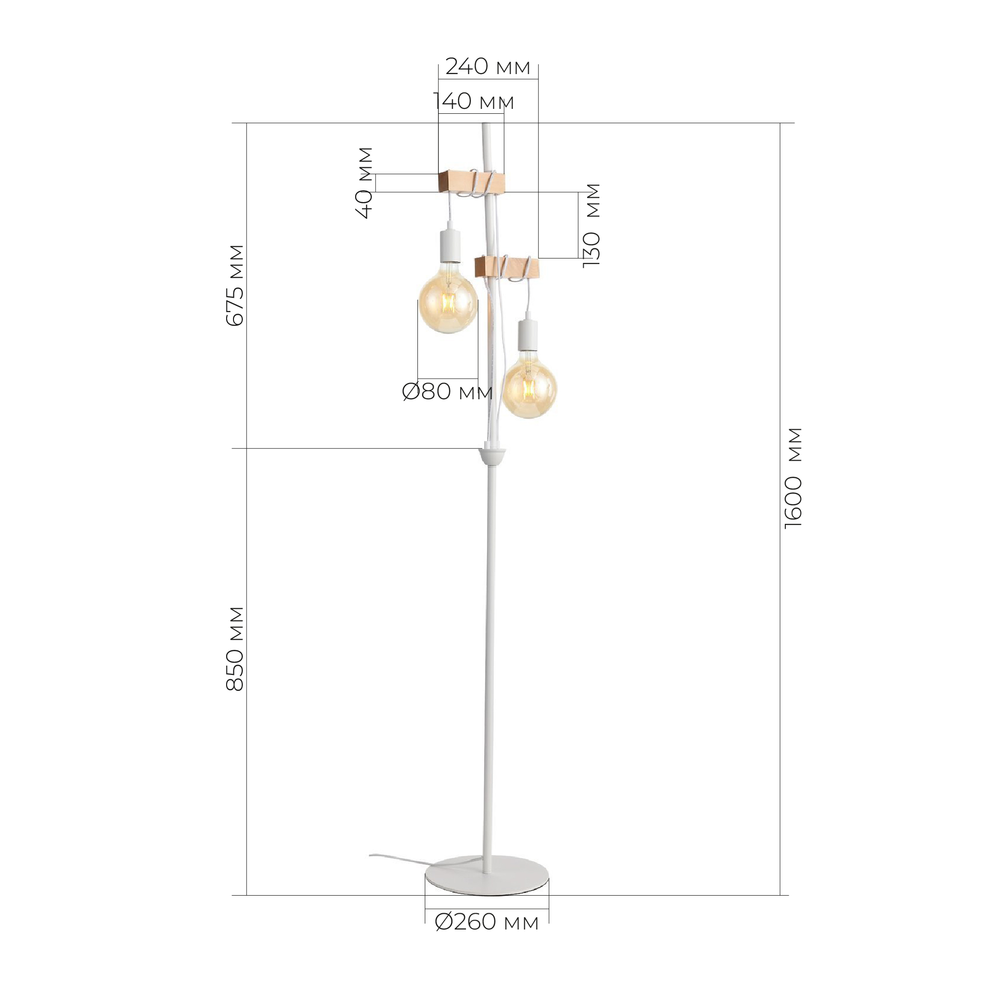Картинка Торшер Evoluce Bagetti SL1142.505.01