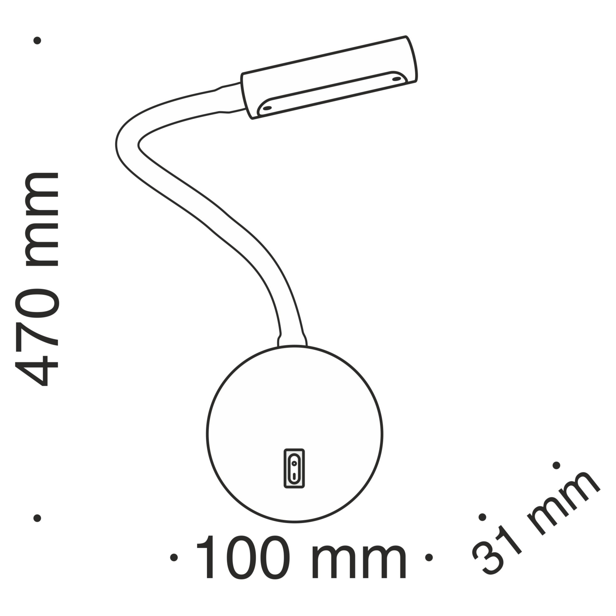 Картинка Бра Maytoni Stem C035WL-L3B3K