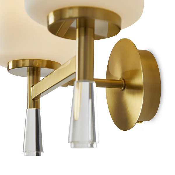 Дополнительная картинка Настенный светильник (бра) Freya FR2031WL-02BS