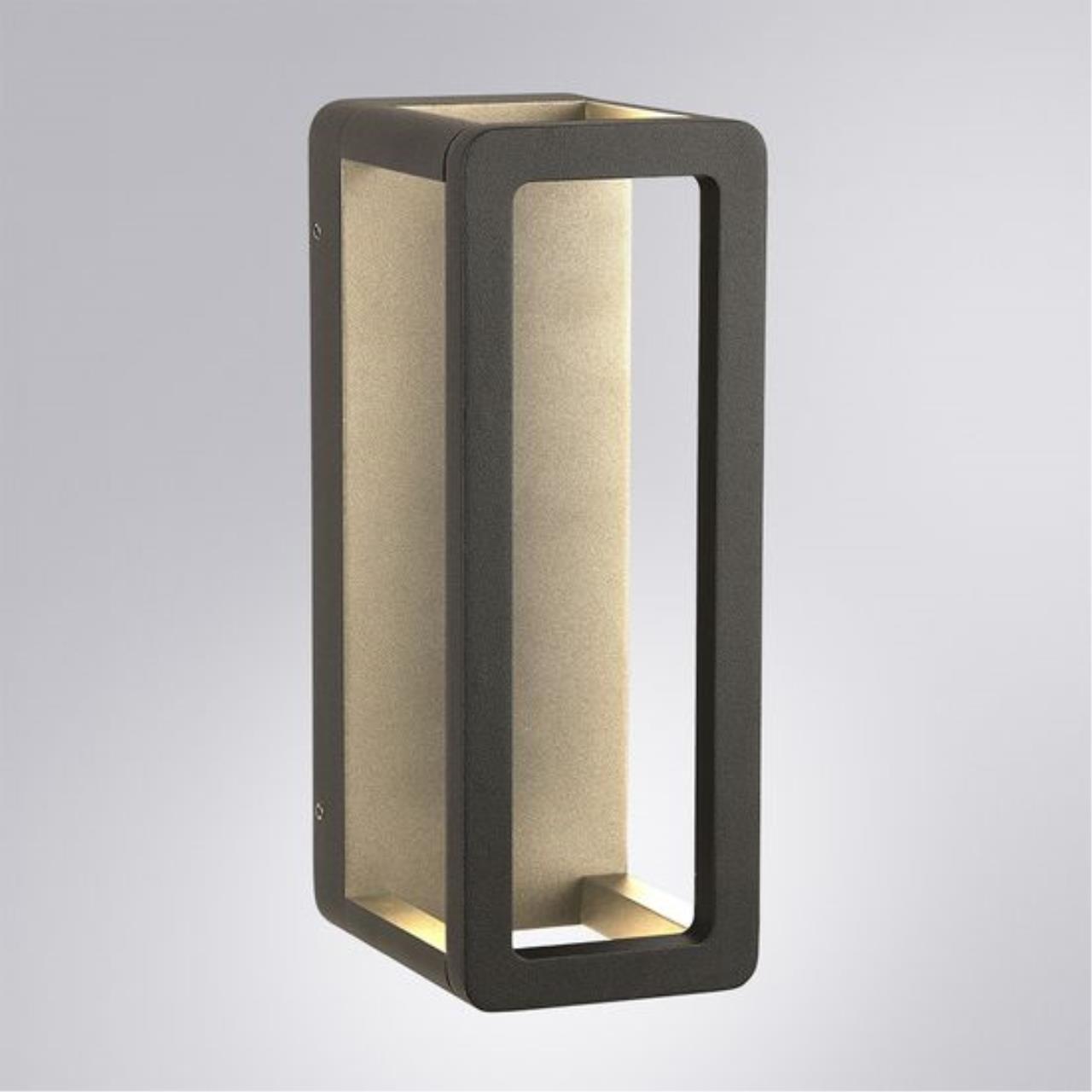 Настенный уличный светильник Arte Lamp HASSALEH A3374AL-1BK — фото 3