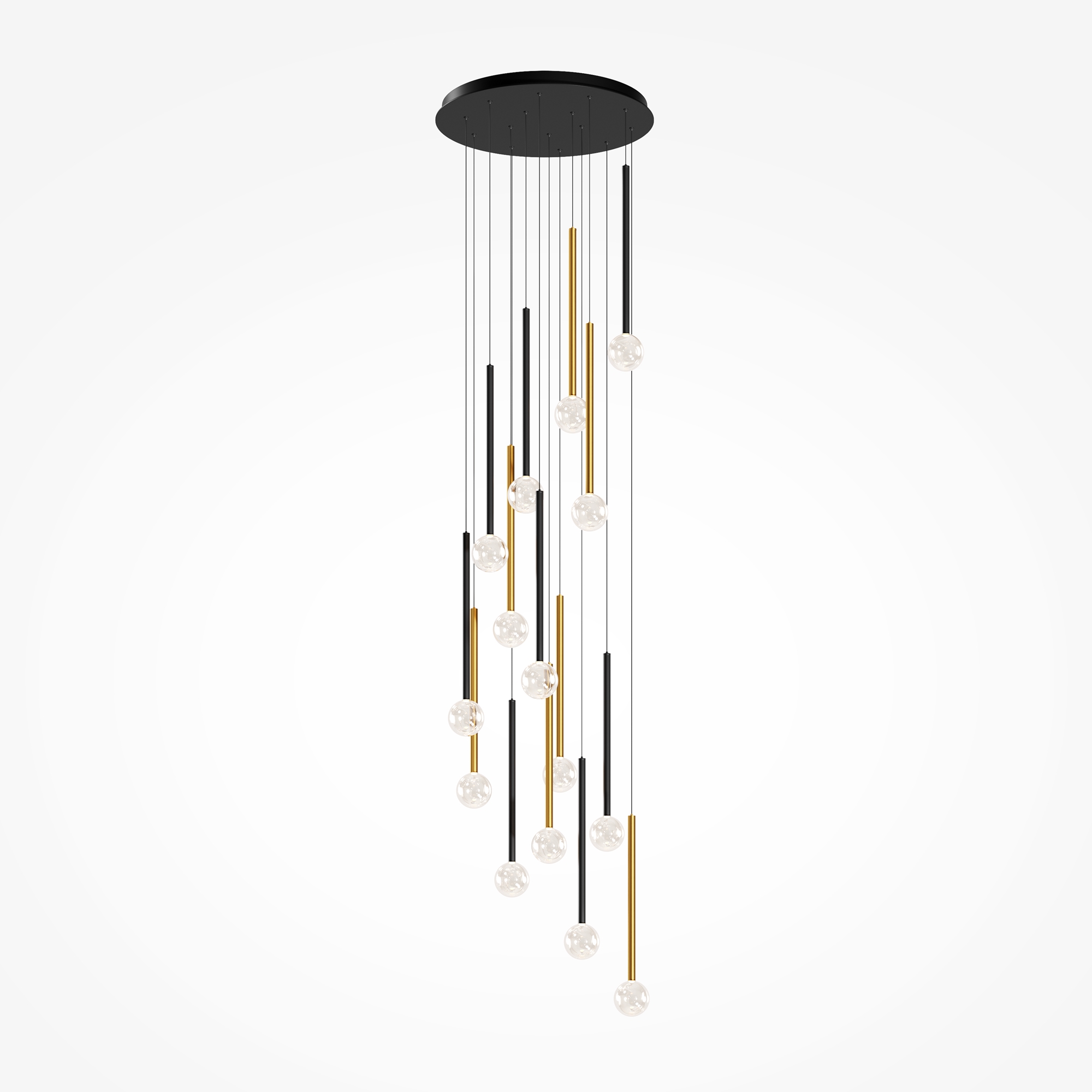 Дополнительная картинка Люстра Maytoni MOD383PL-L40BBS3K