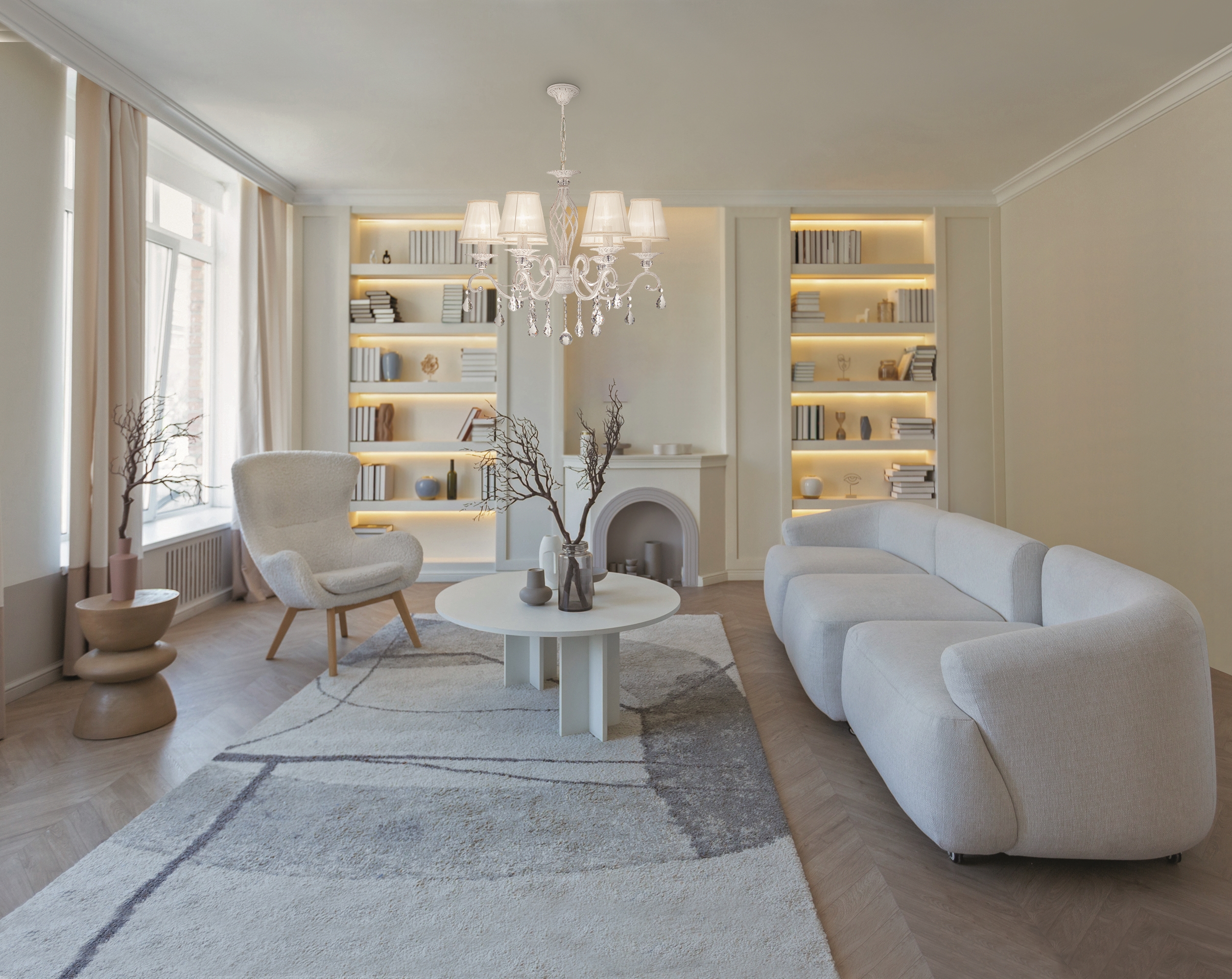 Дополнительная картинка Подвесная люстра Maytoni Grace ARM247-06-G