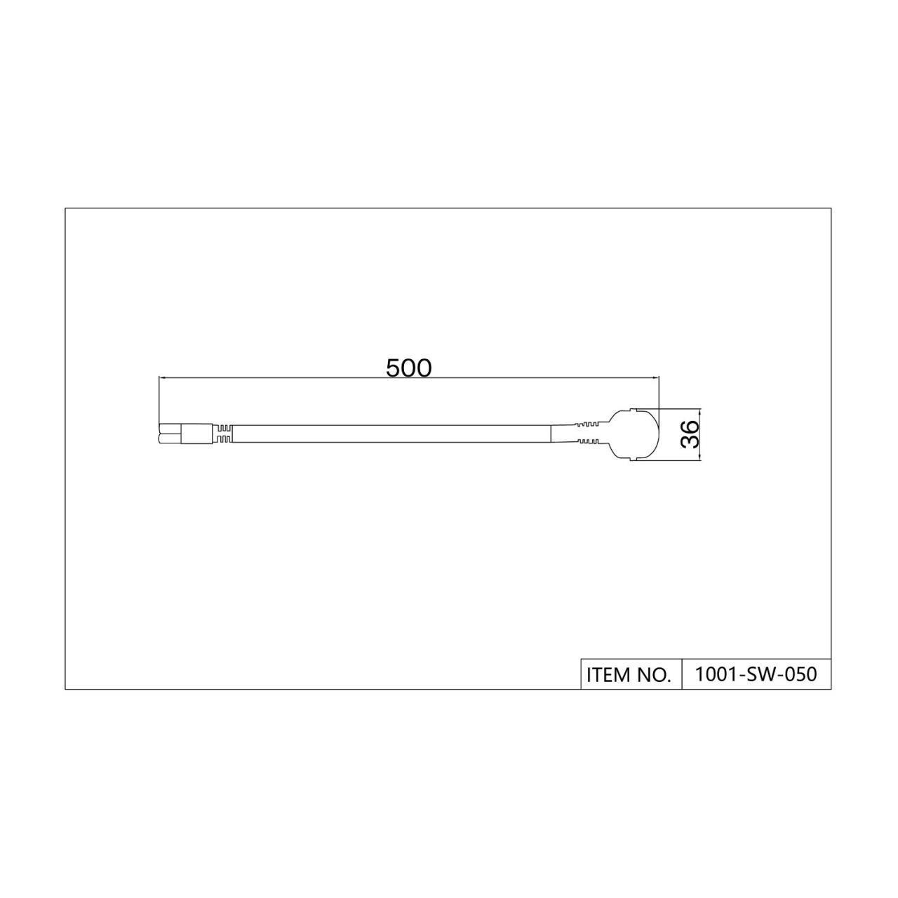 Дополнительная картинка Проводной коннектор Unika 1001-SW-050
