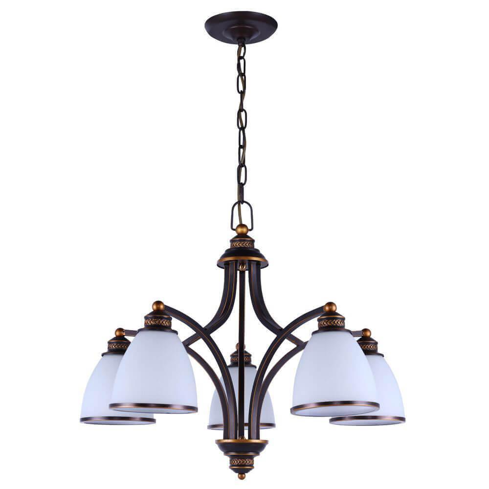 Дополнительная картинка Подвесная люстра Arte Lamp Bonito A9518LM-5BA