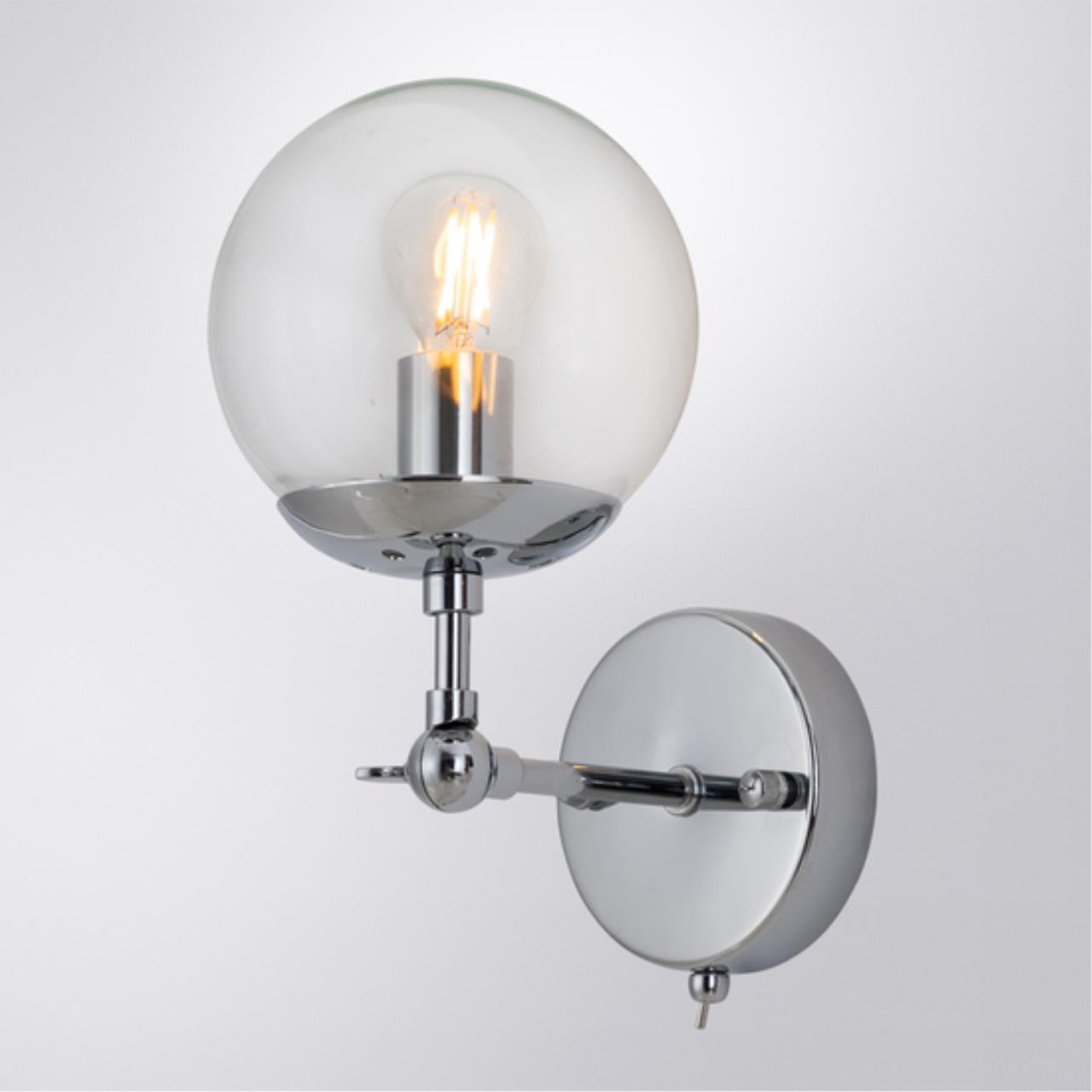 Картинка Настенный светильник Arte Lamp BOLLA A1664AP-1CC