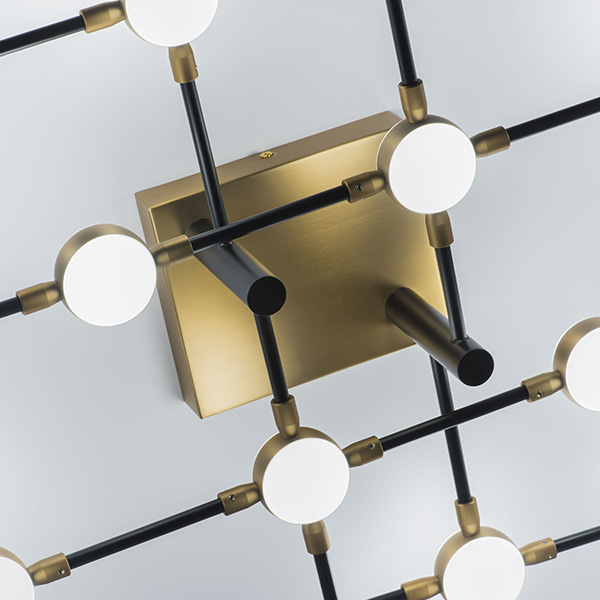 Дополнительная картинка Потолочная светодиодная люстра Lightstar Bergamo 745147