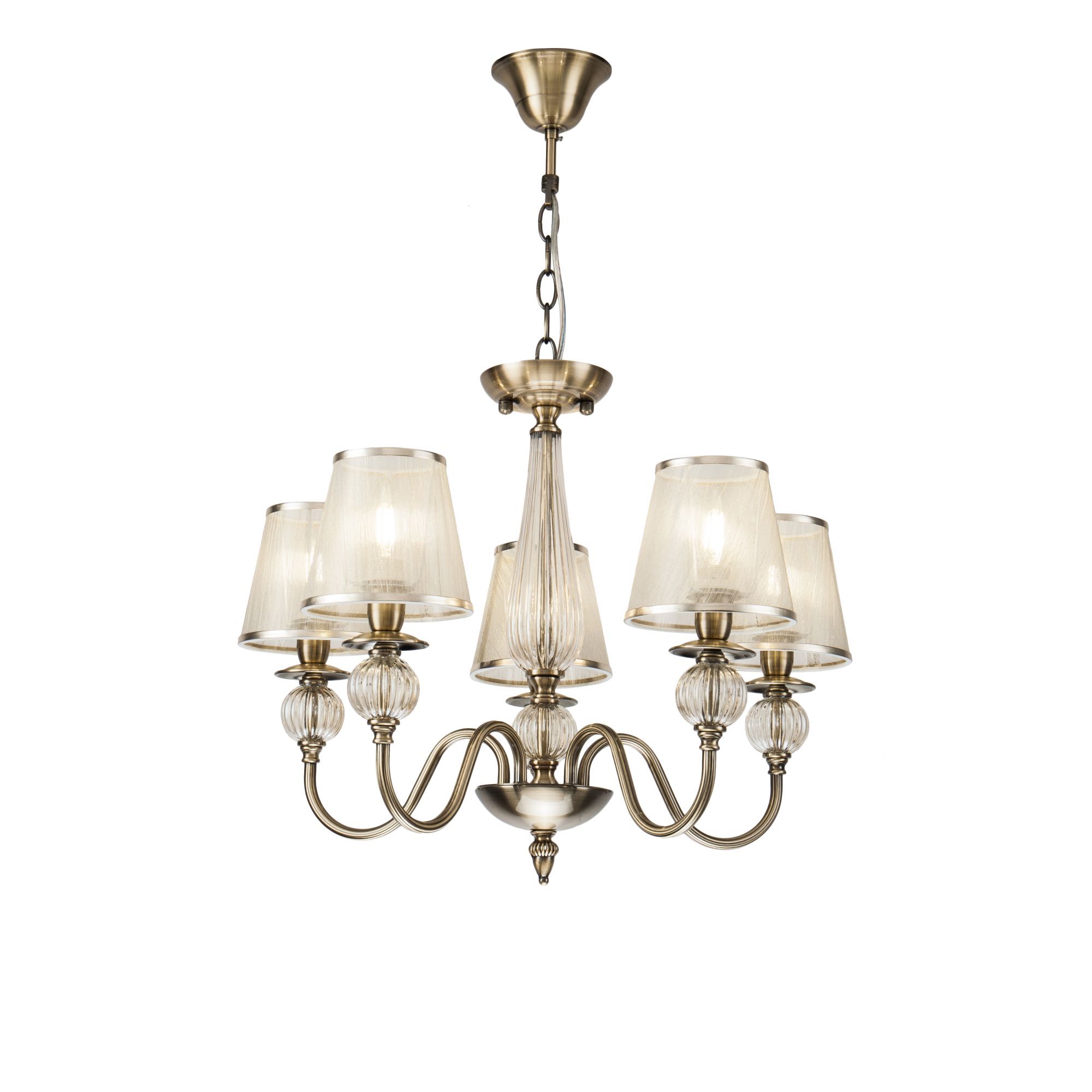 Дополнительная картинка Подвесная люстра Freya Inessa FR2685PL-05BZ