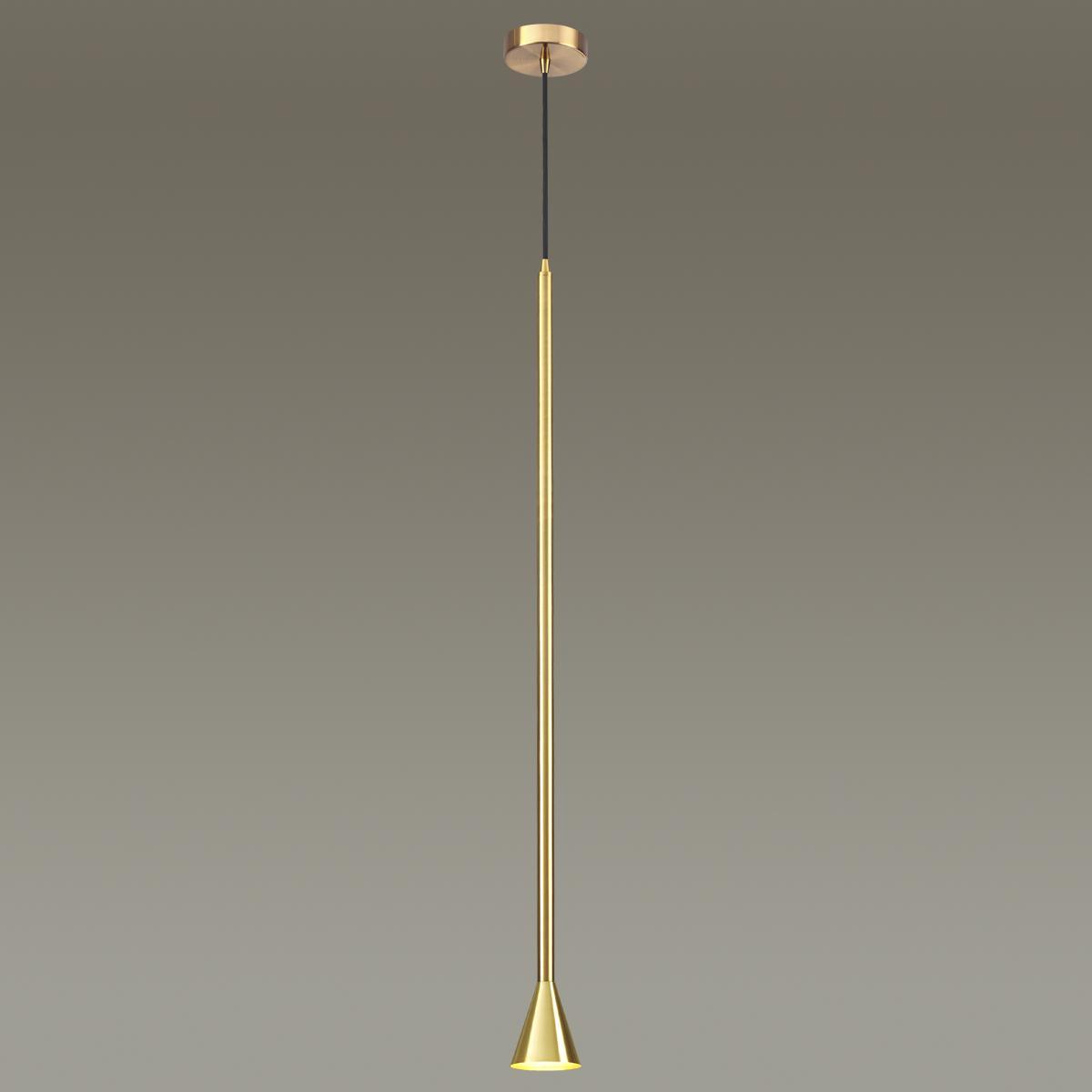 Дополнительная картинка Подвесной светильник Odeon Light Hightech Pipa 3884/1G