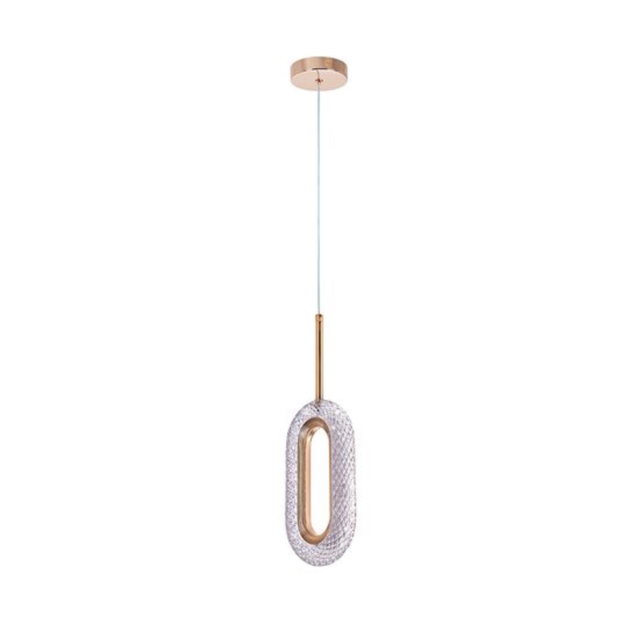 Дополнительная картинка Подвесной светильник Arte Lamp OVALE A2489SP-1GO