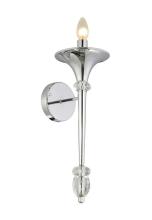 Бра Crystal Lux MIRACLE AP1 CHROME Crystal Lux 2491/401