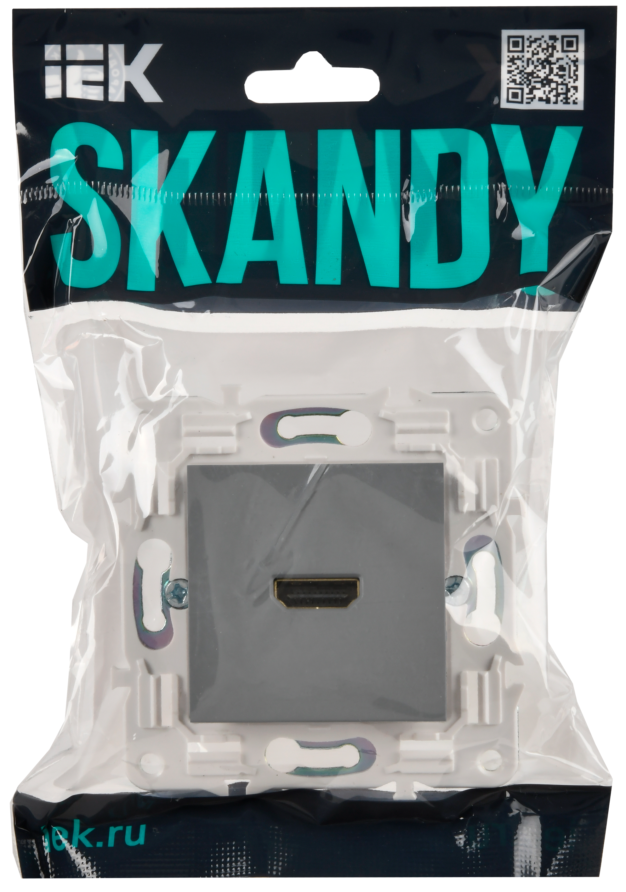SKANDY Роз. HDMI SK-H01Gr сер. IEK