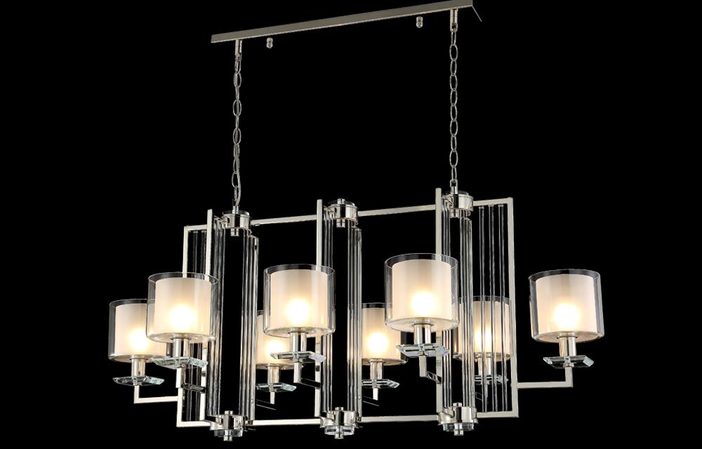 Дополнительная картинка Подвесной светильник Crystal Lux NICOLAS 3401/308L