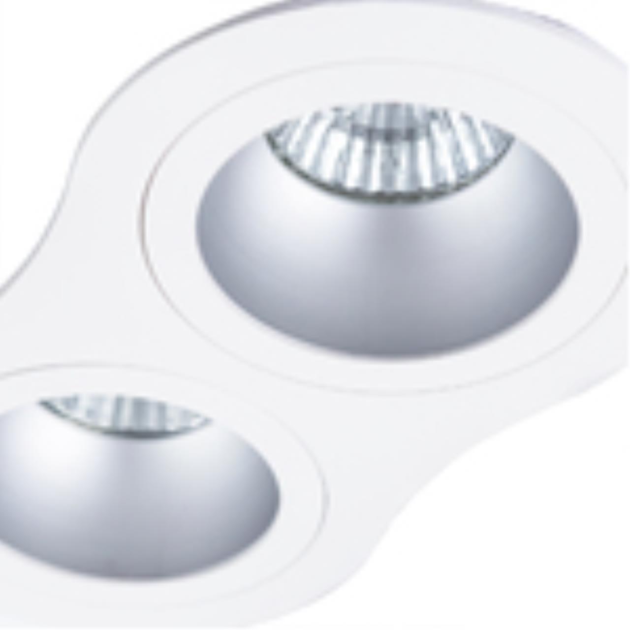 Встраиваемый светильник Arte Lamp Alkes A2161PL-2WH купить в Алматы svet.kz