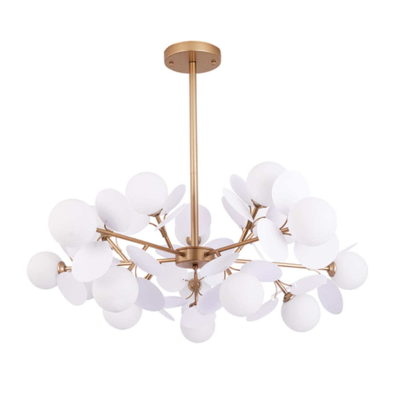 Картинка Подвесной светильник Arte Lamp PEACOCK A1369SP-15SG