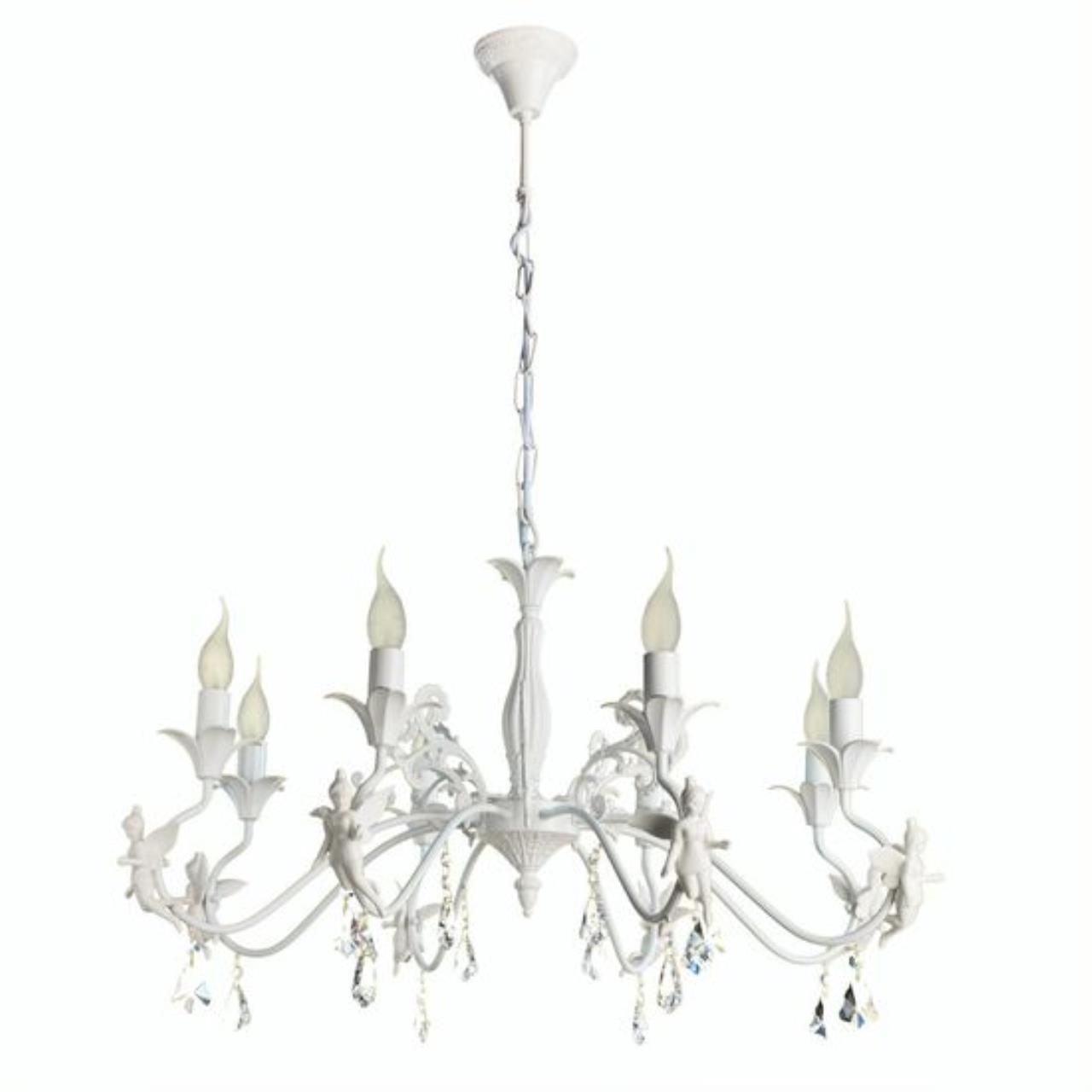 Картинка Подвесная люстра Arte Lamp Angelina A5349LM-8WH