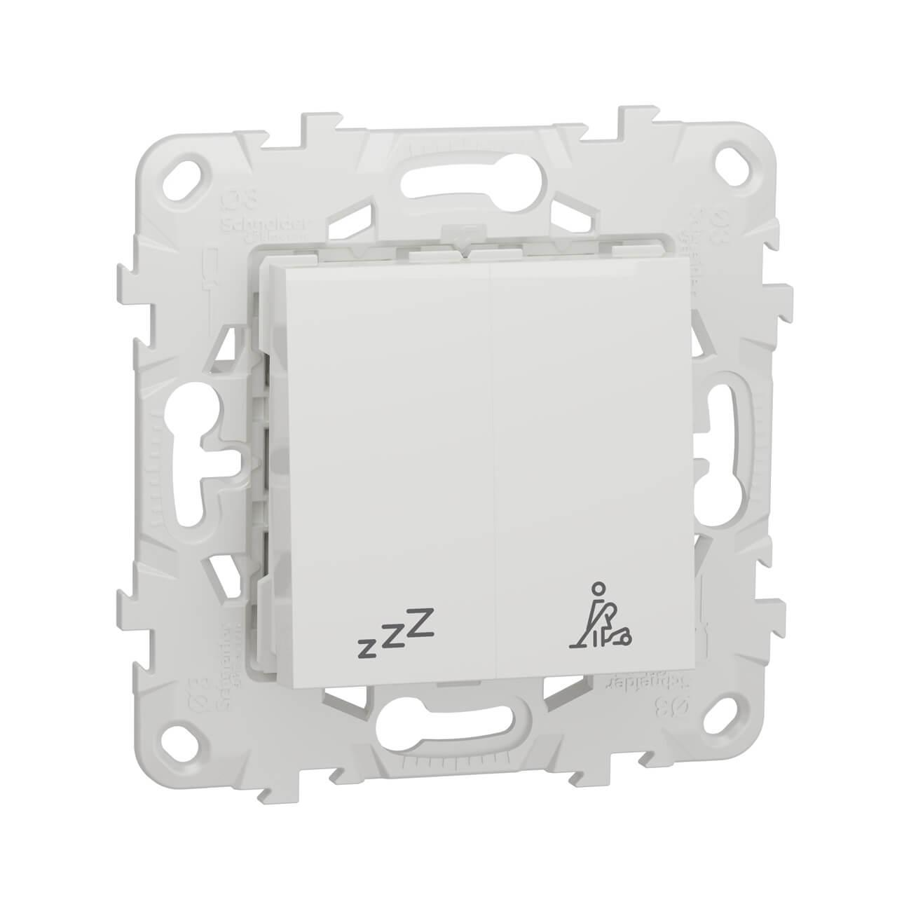 Выключатель кнопочный Schneider Electric Unica New NU521718