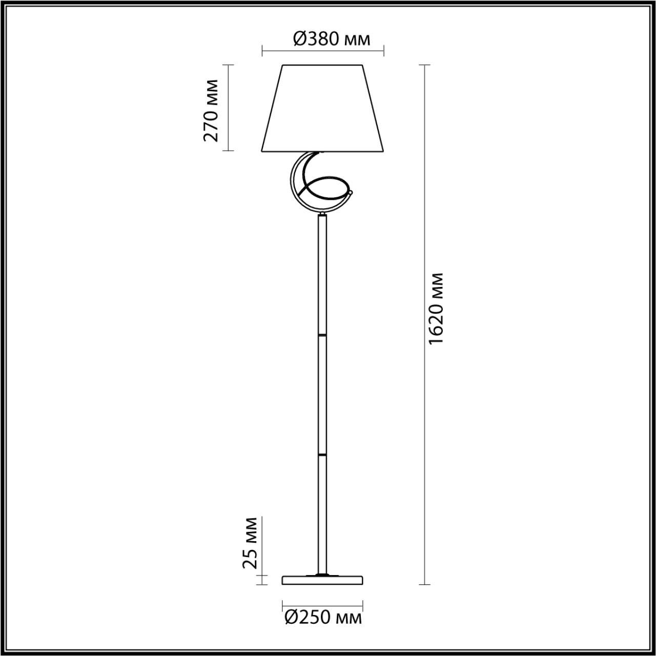 Картинка Торшер Lumion Neoclassi Fleur 4541/1F