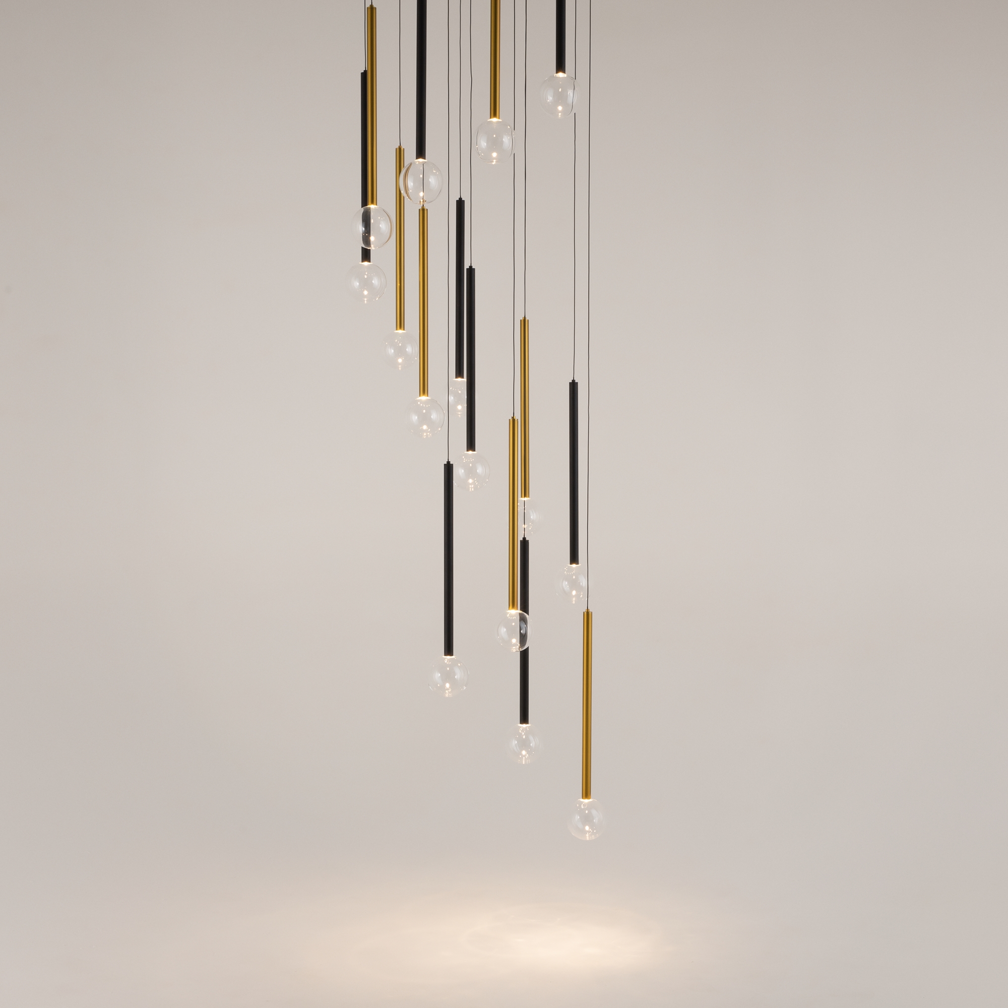 Дополнительная картинка Люстра Maytoni MOD383PL-L40BBS3K