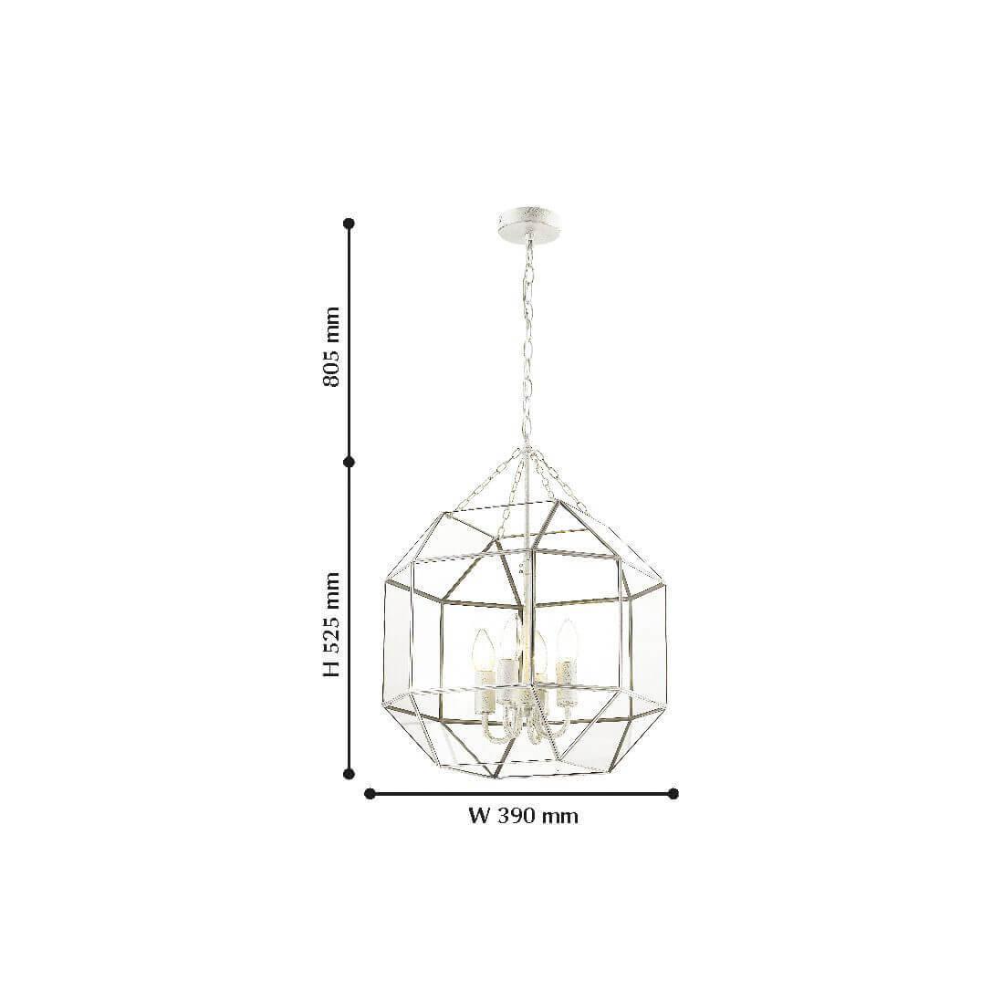 Картинка Подвесная люстра Favourite Quadratum 1949-4P