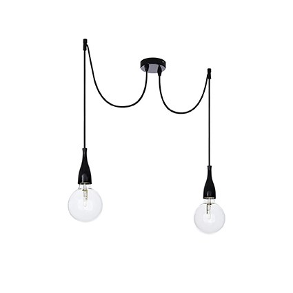 Дополнительная картинка Светильник MINIMAL SP2 NERO OPACO 112671