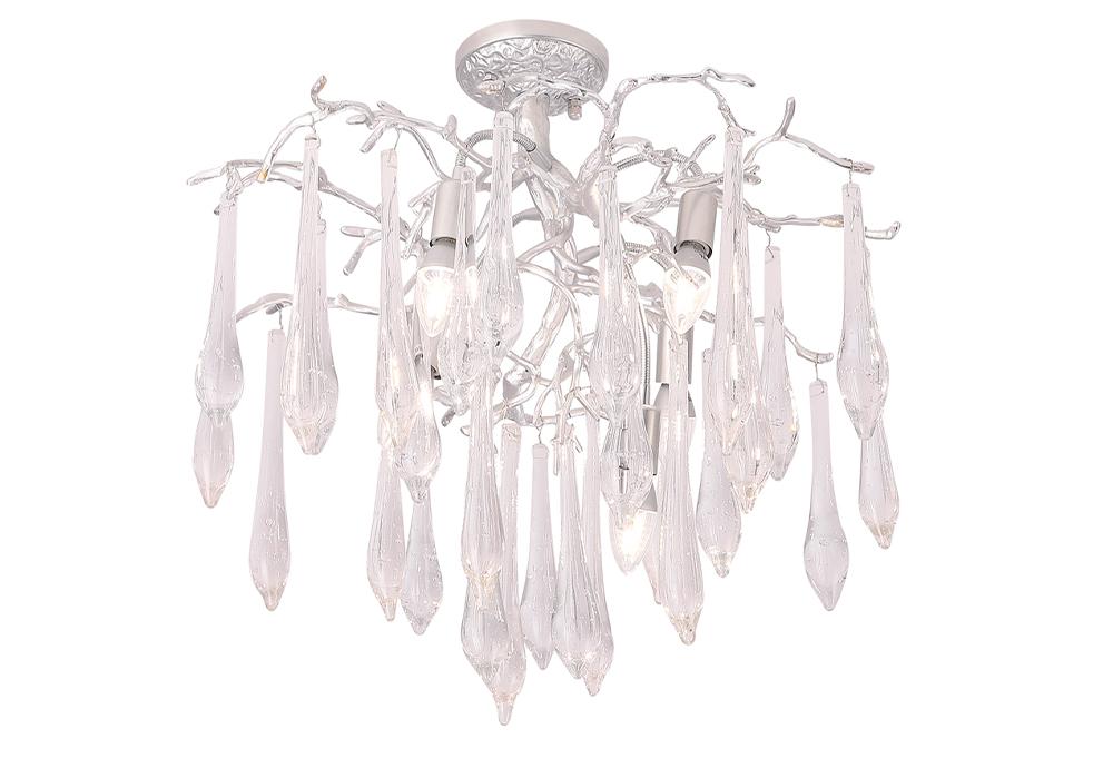 Картинка Люстра Crystal Lux REINA PL5 D600 SILVER PATINA Crystal Lux 3582/105