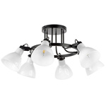 люстры 761060 (mx9114-6b) люстра acrobata 6х40w e14 белый (в комплекте), доставка по Казахстану 