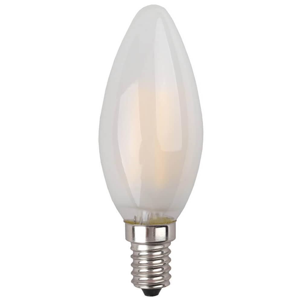 Картинка Лампа светодиодная филаментная ЭРА E14 7W 2700K матовая F-LED B35-7W-827-E14 frost Б0027952