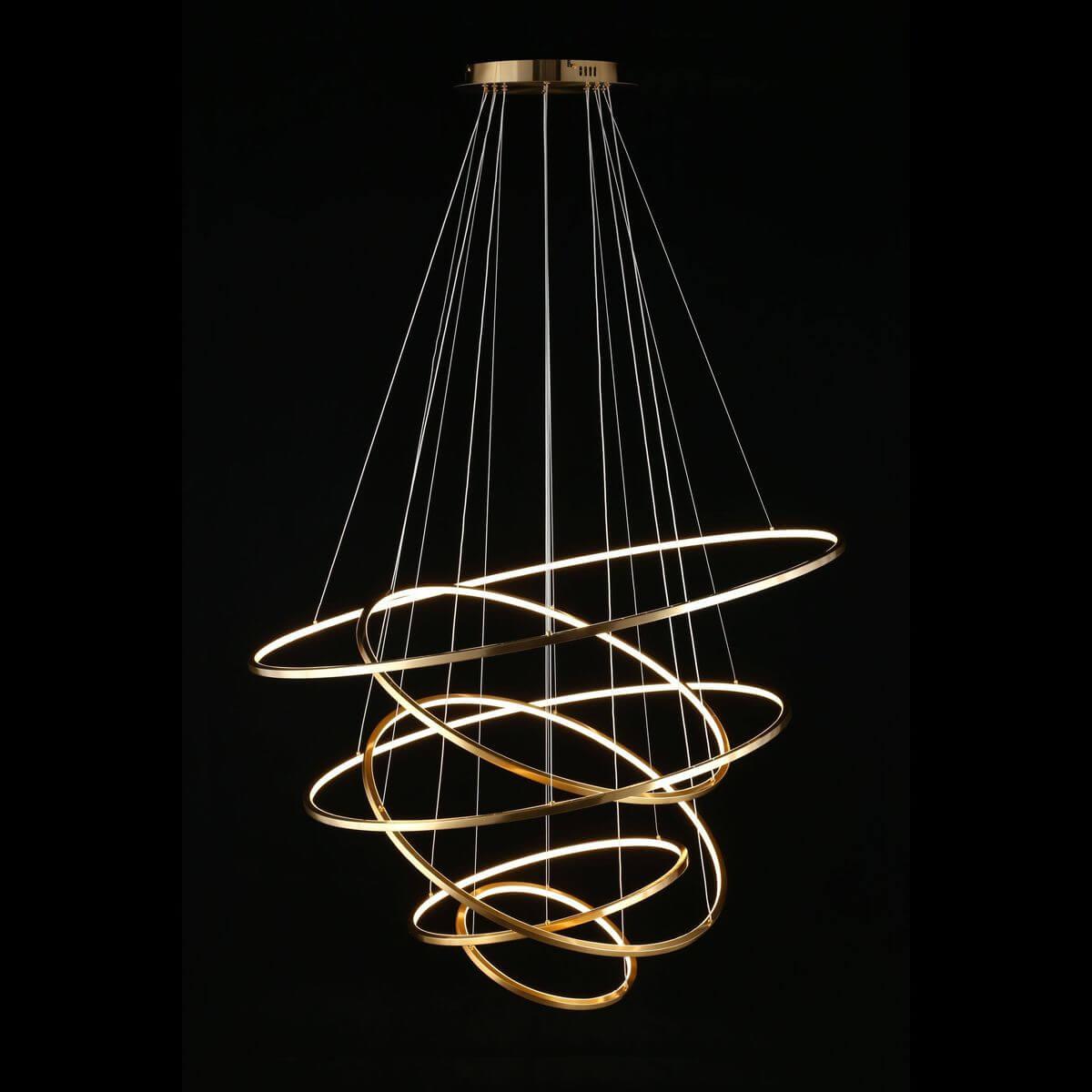 Картинка Подвесная светодиодная люстра Aployt Monisia APL.020.03.243