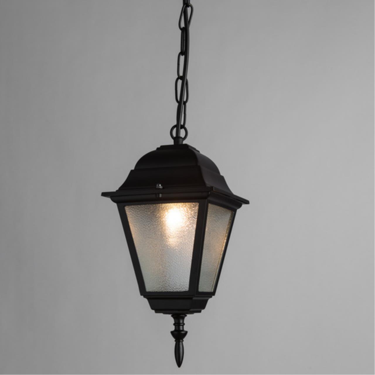 Картинка Уличный подвесной светильник Arte Lamp Bremen A1015SO-1BK