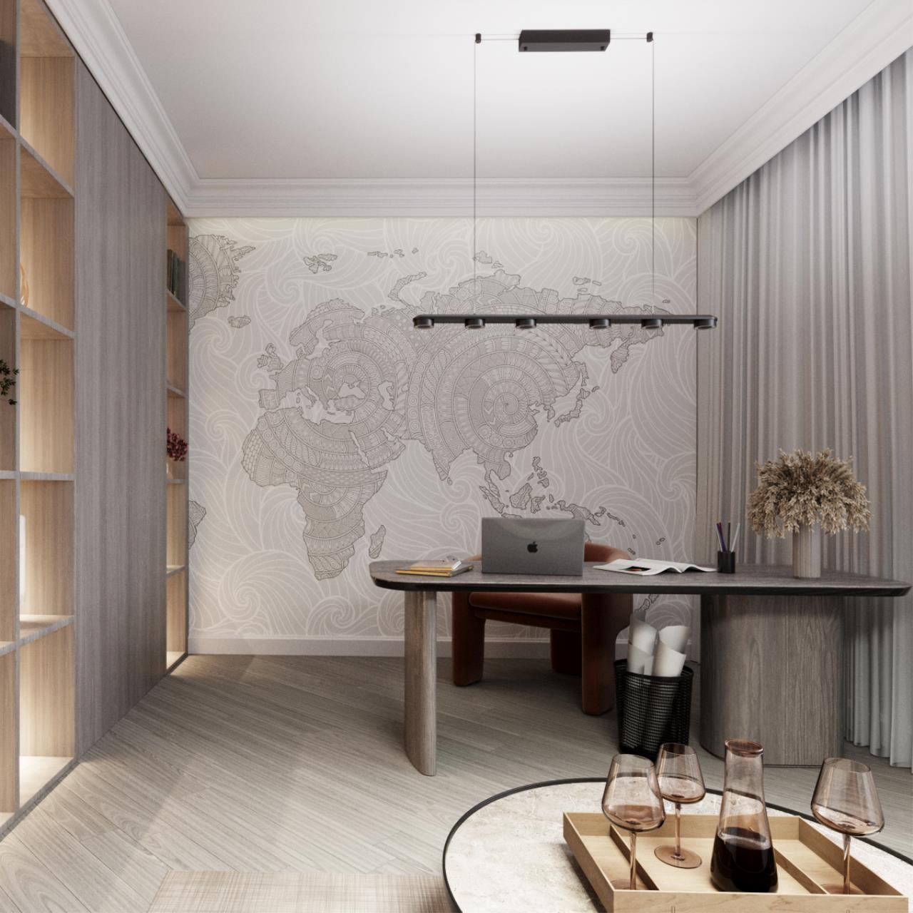 Дополнительная картинка Подвесной линейный светильник 6631/64L Odeon Light