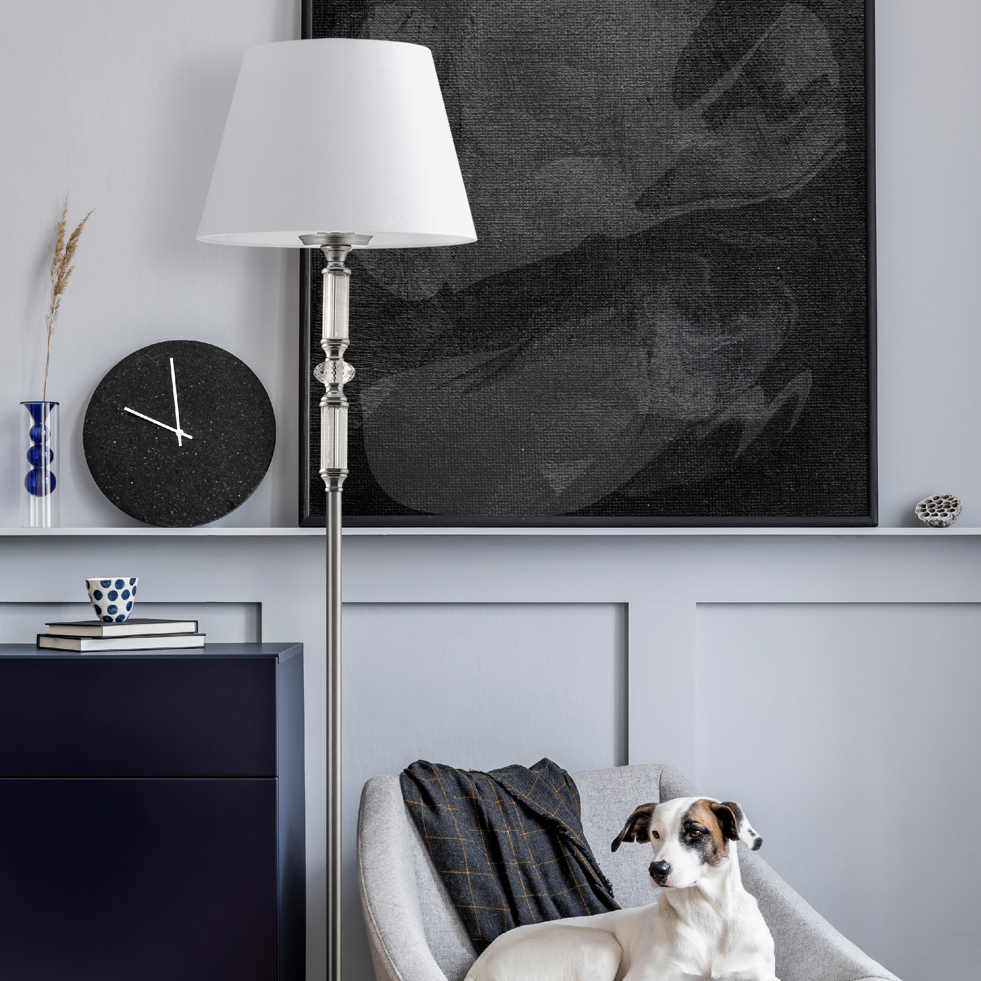 Дополнительная картинка Торшер Maytoni Riverside MOD018FL-01CH