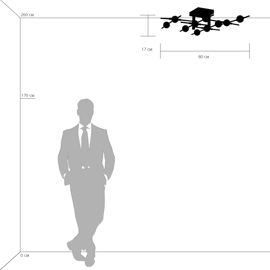Картинка Потолочная светодиодная люстра Lightstar Bergamo 745147