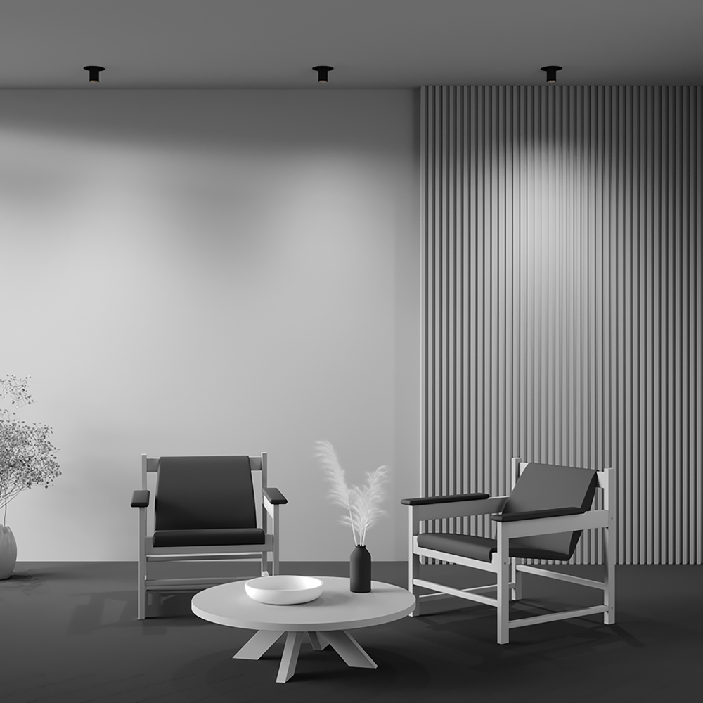 Дополнительная картинка Потолочный светильник Technical C048CL-01-GU10-B