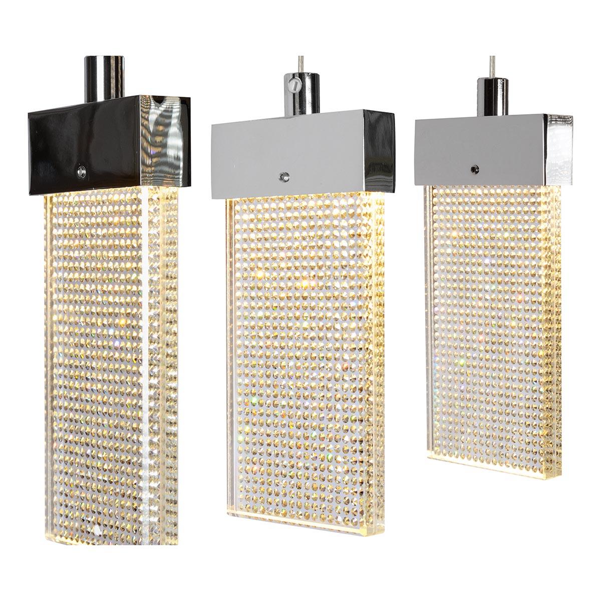 Картинка Подвесной светодиодный светильник iLedex Pixel C4430-3L CR