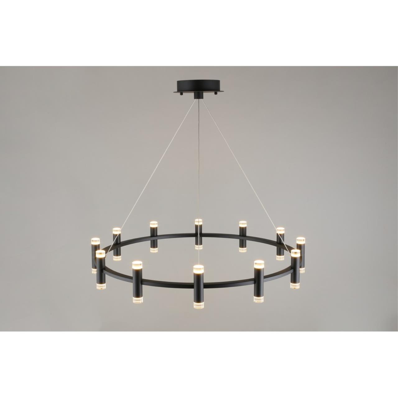 Картинка Подвесная светодионая люстра Aployt Klarcia APL.037.03.120