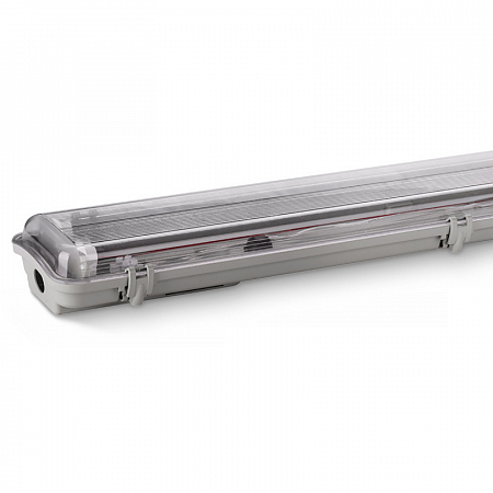 Светильник LED WOLTA WT8-01 (лампы в комплект не входят) 1270мм IP65  1270x100x60мм  1/12