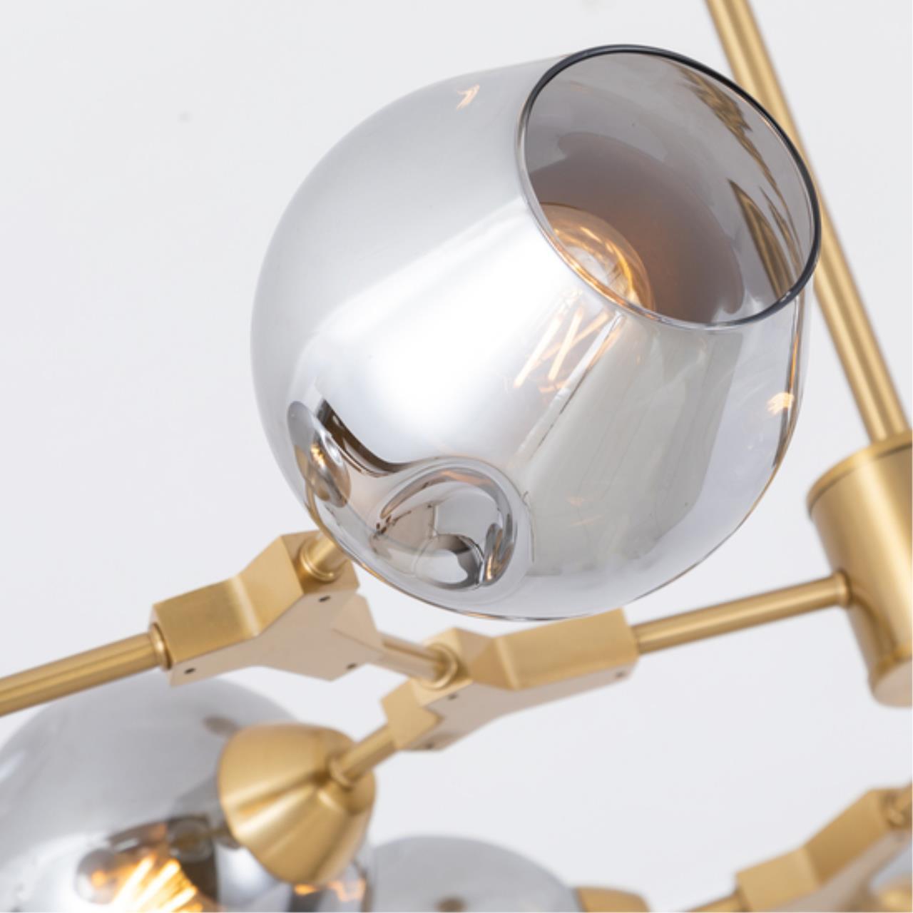 Дополнительная картинка Подвесная люстра Arte Lamp YUKA A7759PL-9PB