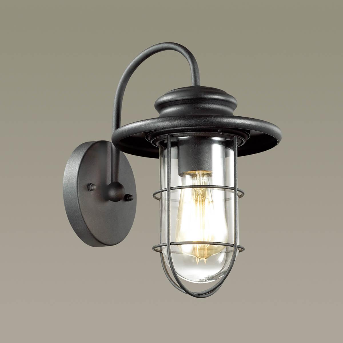 Картинка Уличный настенный светильник Odeon Light Nature Helm 4171/1W