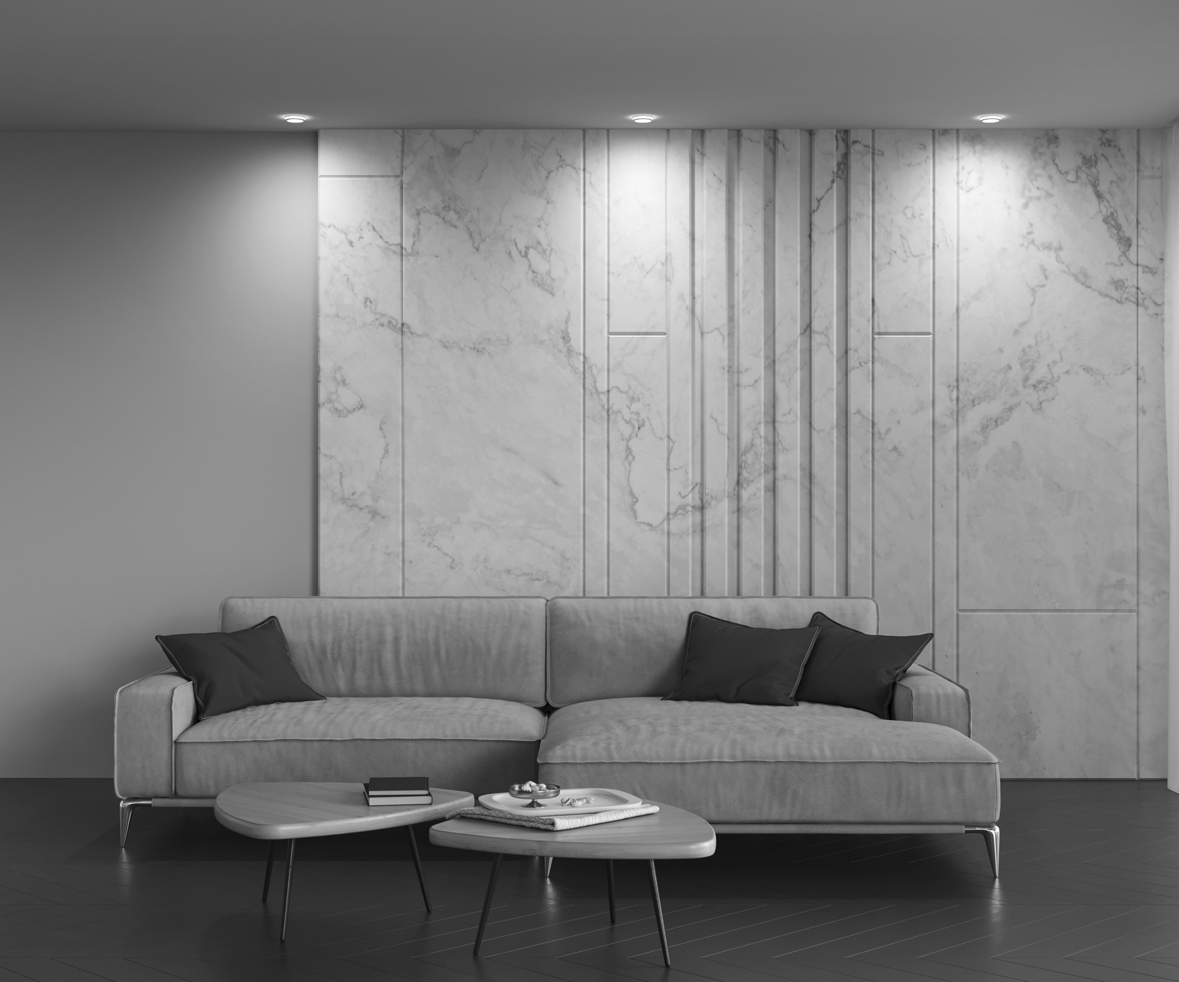 Картинка Встраиваемый светодиодный светильник Maytoni Phanton DL2001-L7W